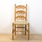 Rustic Chair with Woven Seat, Spain, 1950s 2