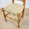 Rustic Chair with Woven Seat, Spain, 1950s 9