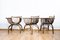 Art Deco Rattan Armchairs, Set of 3 10