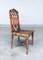 Chippendale Style Faux Bamboo Dining Chair, 1980s, Set of 6 17