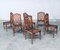 Chippendale Style Faux Bamboo Dining Chair, 1980s, Set of 6 19