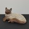 Vintage Ceramic Siamese Life Sized Cat Sculpture, Image 3