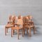 Sedie da pranzo in pino attribuite a Rainer Daumiller, anni '70, set di 8, Immagine 2