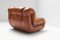 Vintage Velasquez Sessel aus cognacfarbenem Leder von Mimo Padova, Italien 16