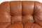 Nuvolone Modular Sofa in Cognac Leather by Rino Maturi for Mimo, Italy, 1970, Set of 4 4