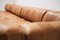 DS88 Modular Sofa in Cognac Patchwork Leather from de Sede, Set of 5 5