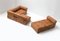 DS88 Modular Sofa in Cognac Patchwork Leather from de Sede, Set of 5 22