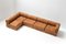 DS88 Modular Sofa in Cognac Patchwork Leather from de Sede, Set of 5 1