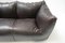 Le Bambole Sofa in Dark Brown Leather by Mario Bellini for B&B Italia, Image 14