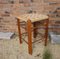 Mid-Century Wood and Rope Stool, 1960s, Image 10