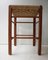 Mid-Century Wood and Rope Stool, 1960s 6