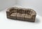 Swiss DS11 Modular Sofa in Brown Patchwork Leather from de Sede, Set of 3 11