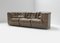 Swiss DS11 Modular Sofa in Brown Patchwork Leather from de Sede, Set of 3 12