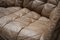 Swiss DS11 Modular Sofa in Brown Patchwork Leather from de Sede, Set of 3, Image 10