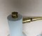 Brass & Light Blue Wall Lights, 1950s, Set of 2 20