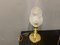 Lampade da tavolo in vetro di Murano e ottone, anni '80, set di 2, Immagine 4
