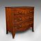 Large Georgian English Bow Front Chest of Drawers, 1780s, Image 2