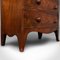 Large Georgian English Bow Front Chest of Drawers, 1780s, Image 12