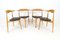 Heart 4104 Dining Chairs by Hans Wegner for Fritz Hansen, Set of 4 1