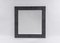 Large Square Slate Wall Mirror, 1960s, Image 1