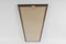 Large Bicolor Brass Wall Mirror, 1980s 5