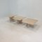 Tables Basses en Travertin, Italie, 1980s, Set de 3 6