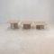 Italian Travertine Coffee Tables, 1980s, Set of 3, Image 11