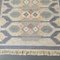 Vintage Swedish Kilim Ingegerd Silow Geometric Rug attributed to Ingegerd Silow 9