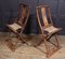 17th Century Chinese Folding Traveling Chairs, 1630s, Set of 2 7