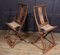 17th Century Chinese Folding Traveling Chairs, 1630s, Set of 2, Image 7