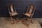 17th Century Chinese Folding Traveling Chairs, 1630s, Set of 2 3