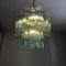 Lámpara de araña Sputnik de cristal de Murano verde claro de Simoeng, Imagen 11