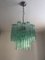 Sputnik Chandelier in Light Green Murano Glass from Simoeng, Image 1