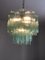 Sputnik Kronleuchter aus hellgrünem Murano Glas von Simoeng 5