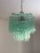 Lámpara de araña Sputnik de cristal de Murano verde claro de Simoeng, Imagen 3