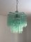 Sputnik Kronleuchter aus hellgrünem Murano Glas von Simoeng 10