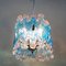 Lámpara colgante vintage de cristal de Murano, Imagen 6