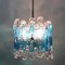 Lámpara colgante vintage de cristal de Murano, Imagen 5
