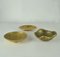 Decorative Organic Bronze Bowls, 1970s, Set of 3 15