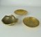 Dekorative organische Schalen aus Bronze, 1970er, 3er Set 6