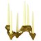 Candelabro de bronce para seis velas, años 70, Imagen 3