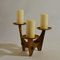 Sculptural Bronze Candelabras, 1960s, Set of 3, Image 10