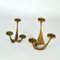 Sculptural Bronze Candelabras, 1960s, Set of 3, Image 6