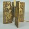 Modernist Sculptural Extruded Cross Bronze Table Lamps, 1970s, Set of 2, Image 5