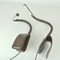 Chocolate Brown Leather Clip Lamps from Poltrona Frau, 2000s, Set of 2, Image 2