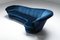 Italian Velvet Sofa attributed to Marzio Cecchi, 1970s 5