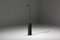 Lámpara de pie ajustable posmoderna de cromo de Ennio Chiggio, Italy, años 50, Imagen 2