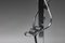 Lámpara de pie ajustable posmoderna de cromo de Ennio Chiggio, Italy, años 50, Imagen 5