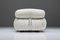 Boucle Soriana Lounge Chair & Ottoman by Afra & Tobia Scarpa for Cassina, 1969, Set of 2 11