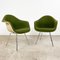 Vintage Fiberglass Shell Chairs attributed to Herman Miller for Eames, 1970s, Set of 2 1